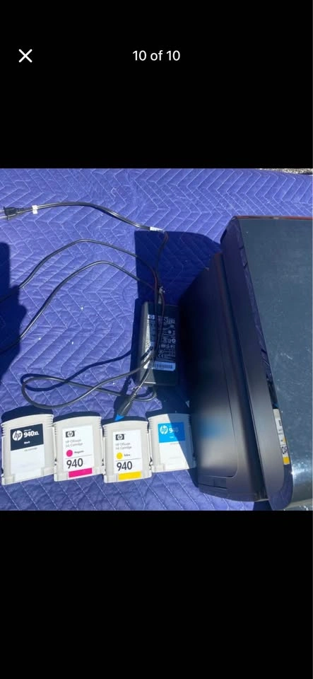 HP Officejet Pro 8500a All-In-One Inkjet Printer with Ink - photo 5