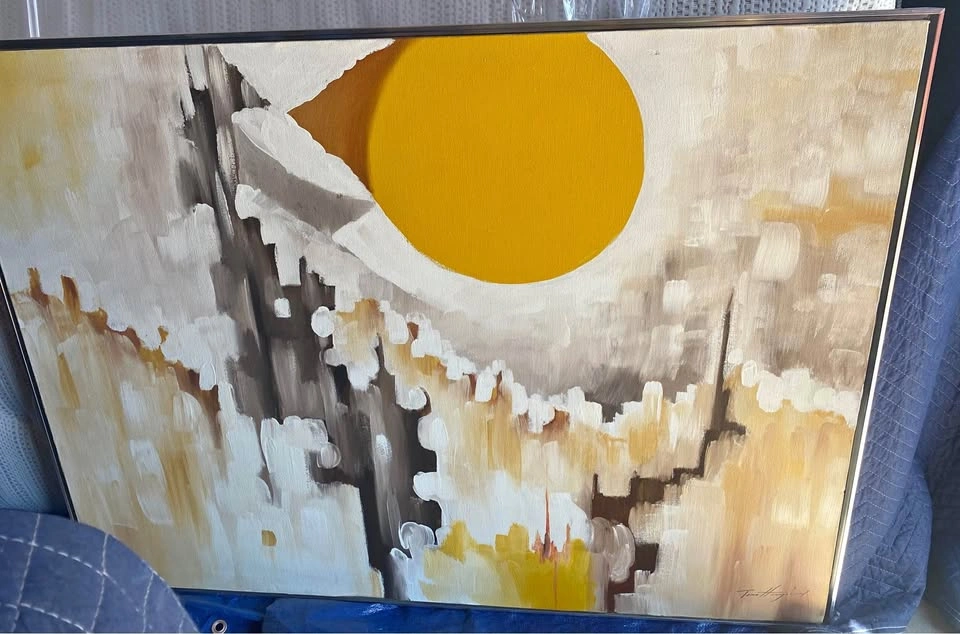 Landscape Oil Painting 47” x 34.5”h