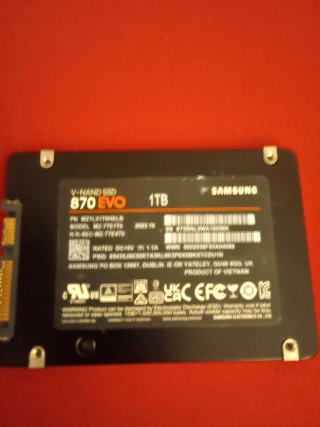 Samsung 870 EVO 1TB SSD