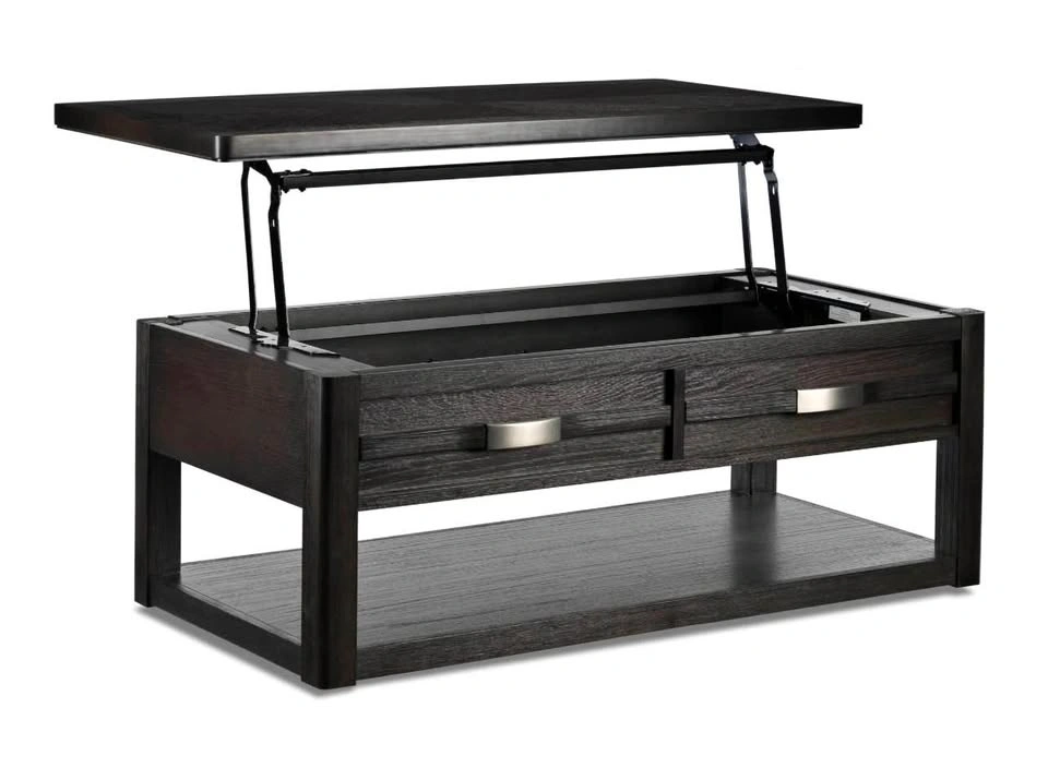 48” Lift-Top Coffee Table – Brown | New