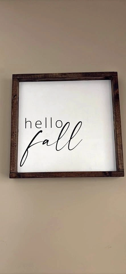Fall sign