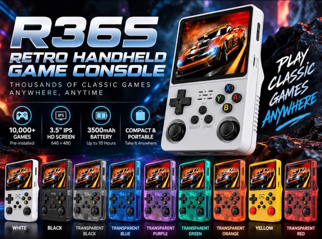 R36S Retro Handheld Game Console | 21,000+ Games - photo 2