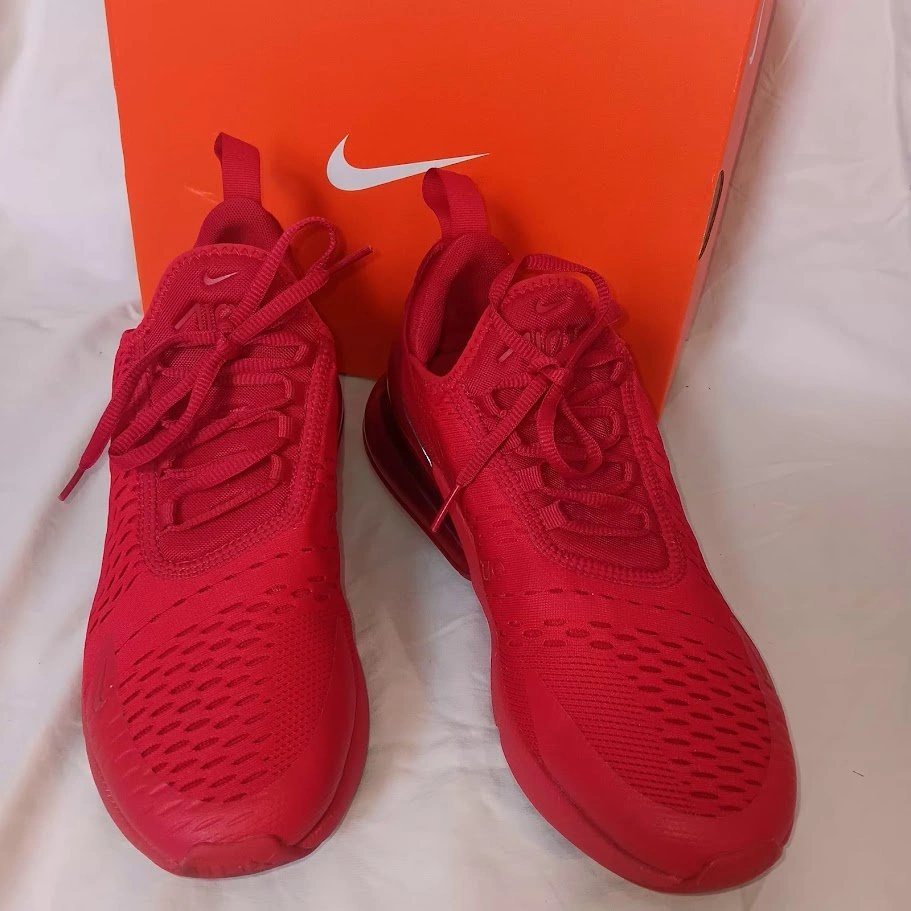 Nike Air Max 270 "Triple Red" – Size US Men 7.5 / Women 9 - photo 2