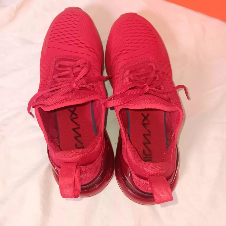 Nike Air Max 270 "Triple Red" – Size US Men 7.5 / Women 9 - photo 3