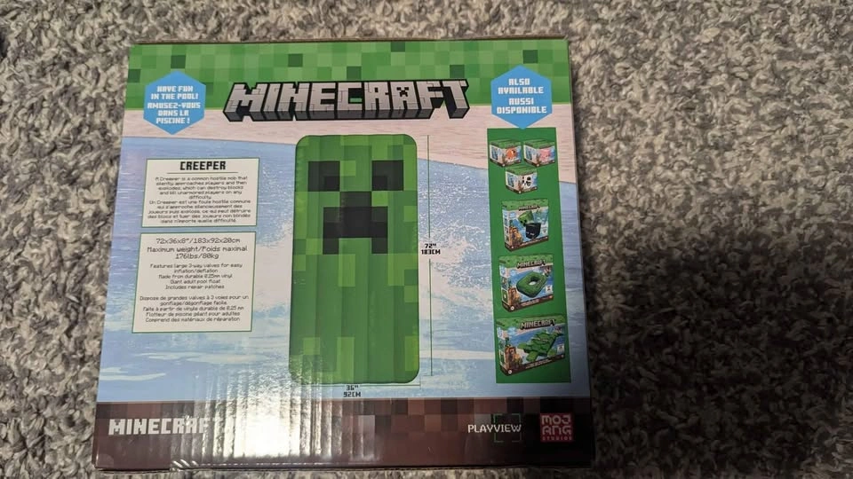 Giant Minecraft pool float new $20 firm - photo 2