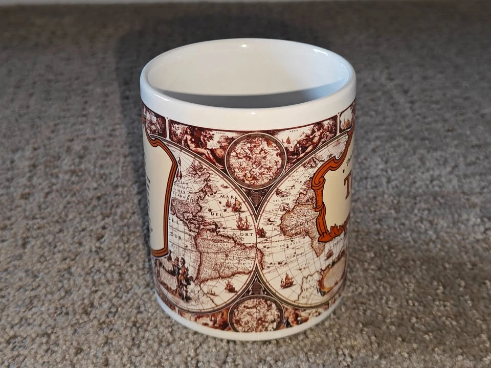 Unique Tony Personal Mug / Coffee Cup - Antique Map Collection - photo 2