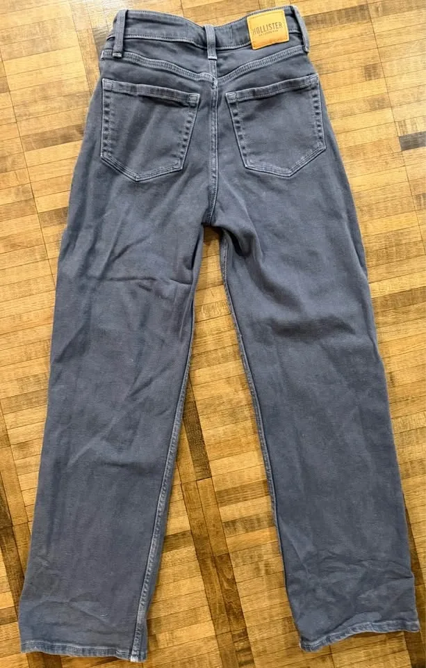 Hollister Ultra High-Rise Jeans — Gray Wash, W23S - photo 3