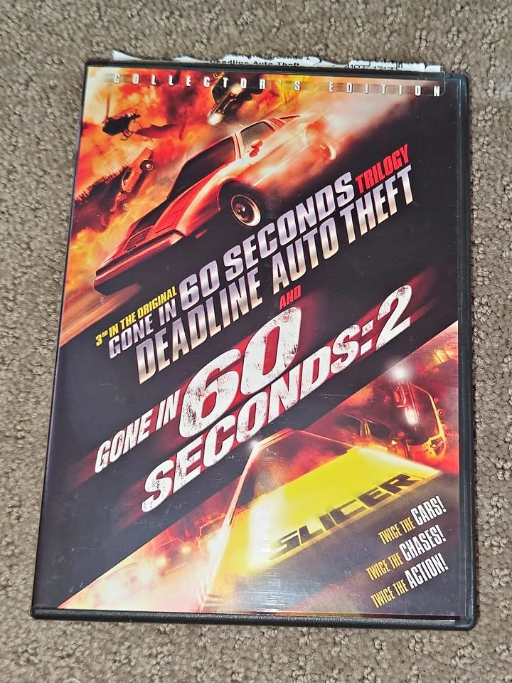Gone in 60 Seconds (1989) DVD Movie - Collector's Edition