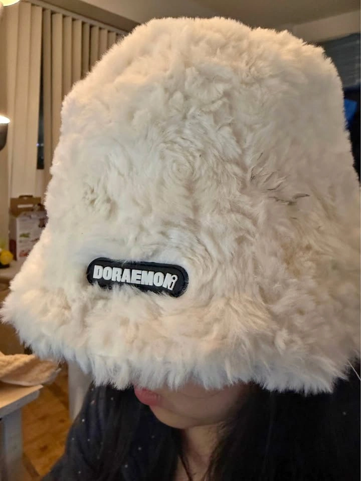 Winter Plush Fuzzy Bucket