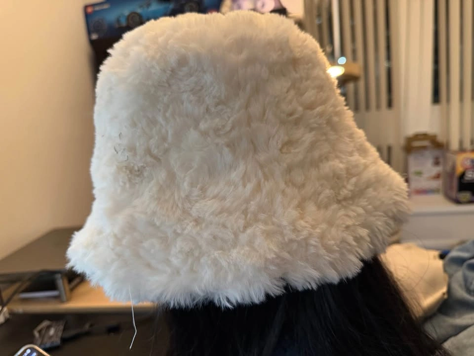 Winter Plush Fuzzy Bucket - photo 2