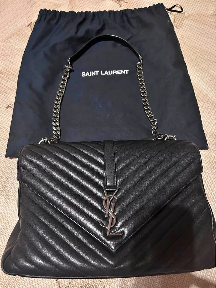 Saint Laurent YSL Loulou Medium – Black