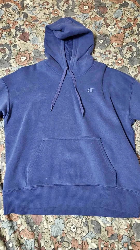 Champions blue hoodie