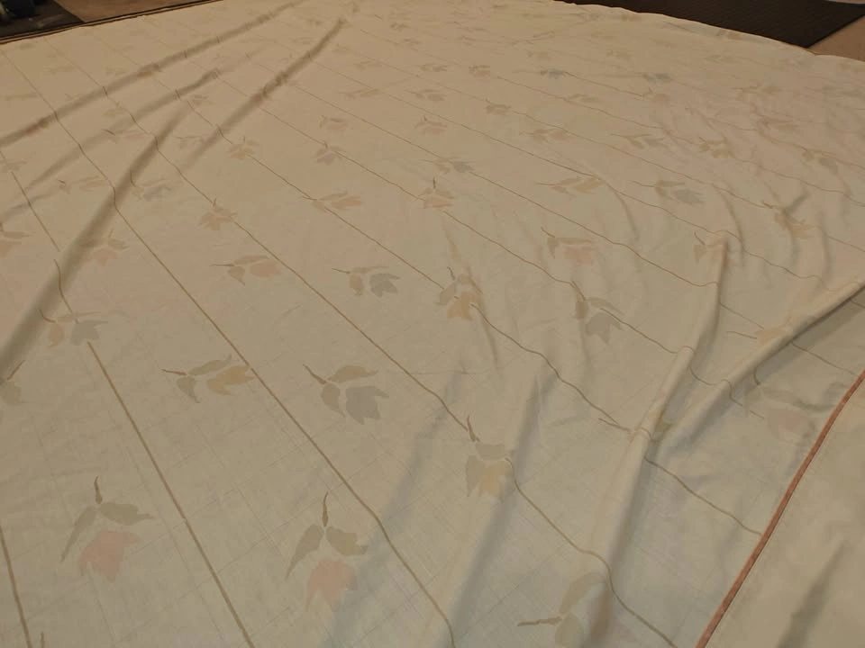 Queen Size Flat Bed Sheet - Floral Pattern Bedding Cover 98"x87" - photo 2