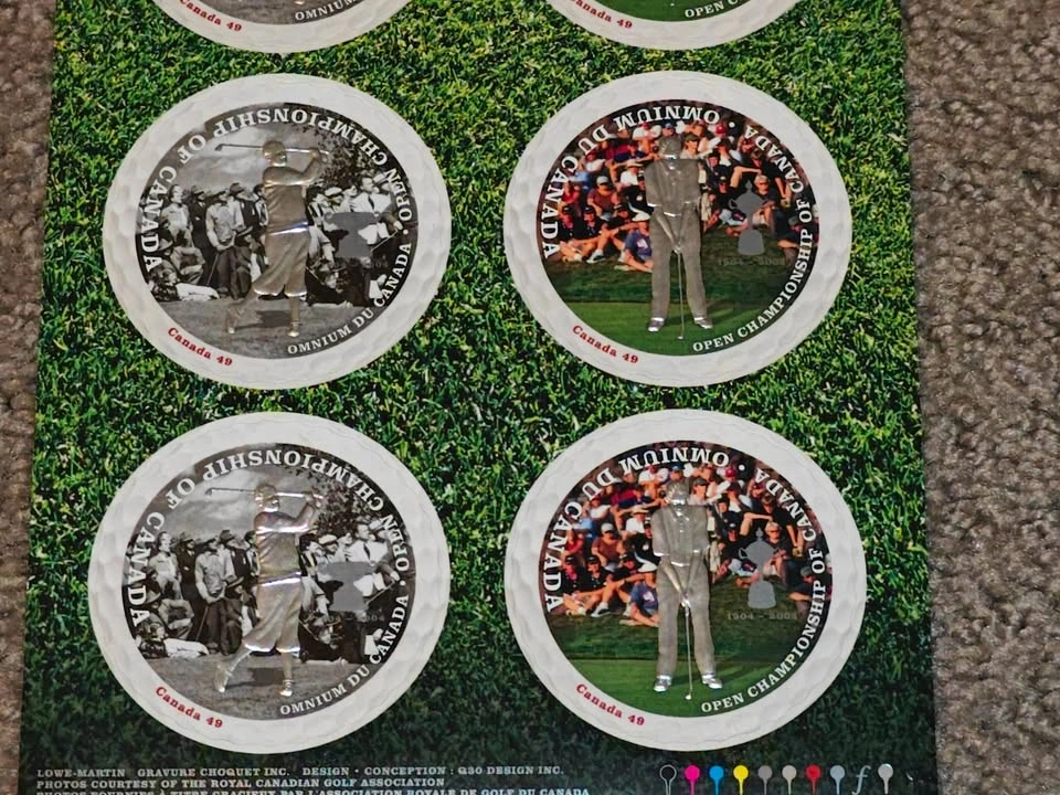 2004 Open Championship of Canada Centenary Golf Stamps Set - photo 4