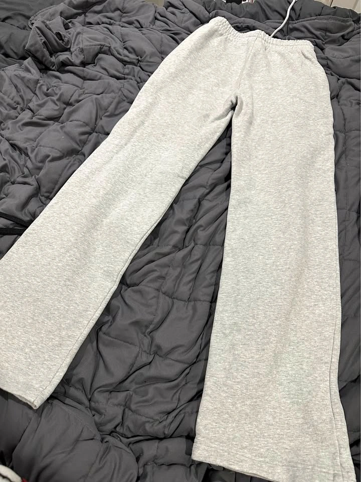 Aritzia Grey Open Leg Sweats