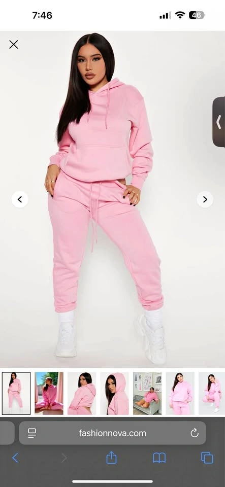 Fashion Nova Sweat Set