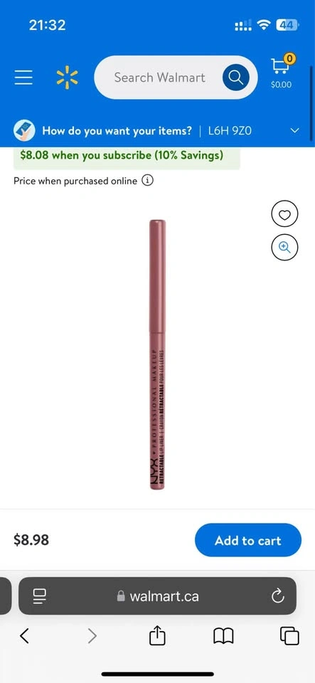NYX Professional Makeup Mechanical lip Pencil, Nude Pink - photo 2