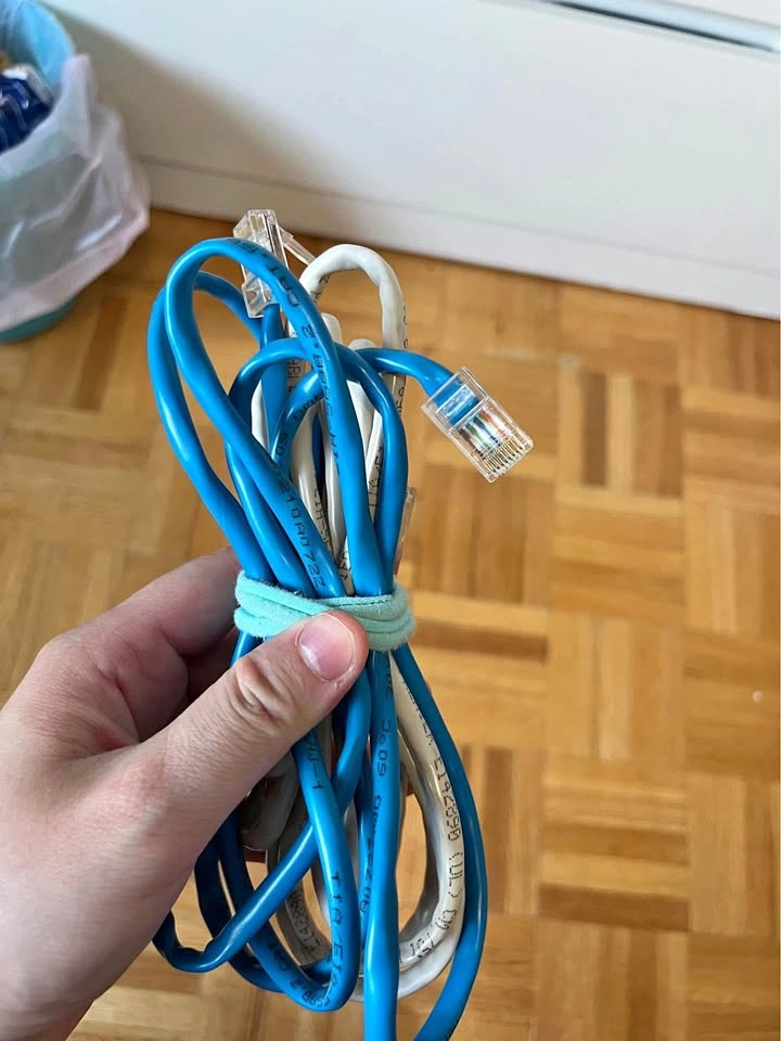 Two Network Cables