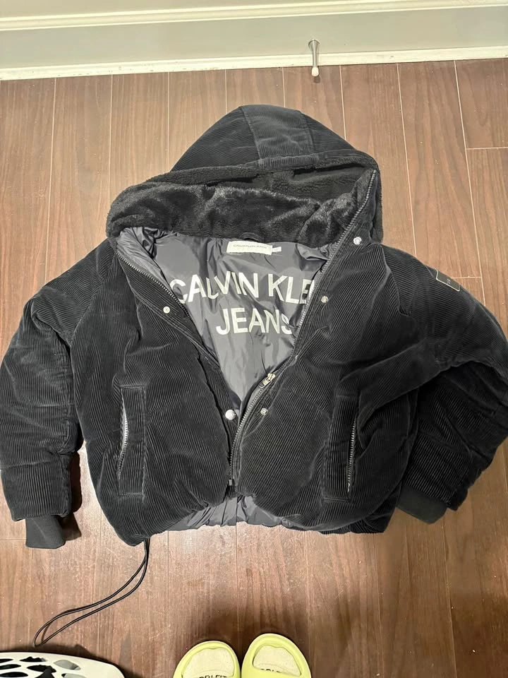 Calvin Klein Corduroy Puffer Jacket - XL