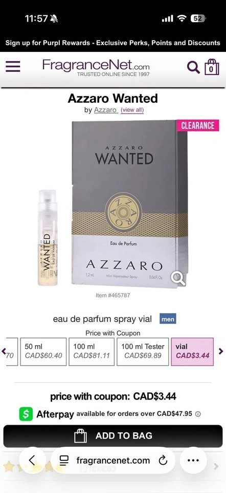 Azzaro Wanted EDP