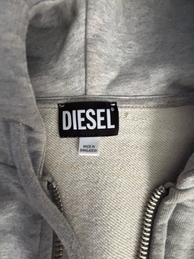 [Diesel] MENS Full Zip-up Hoodie -Large - photo 2