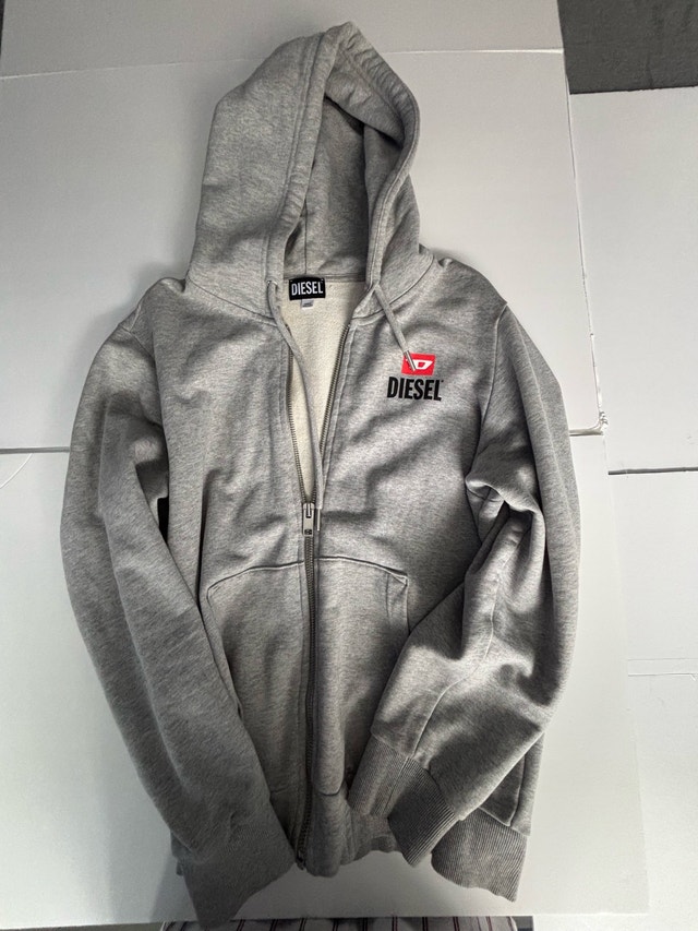 [Diesel] MENS Full Zip-up Hoodie -Large - photo 3