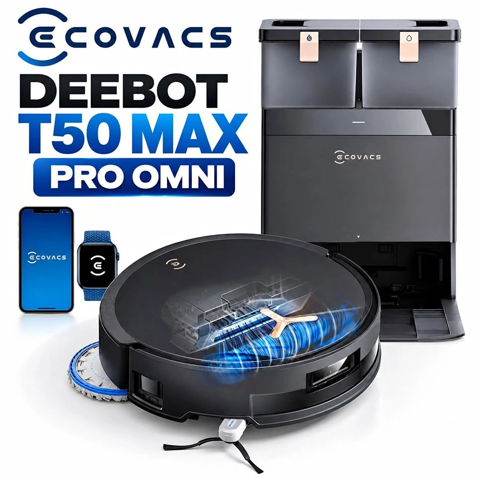 🧹 ECOVACS DEEBOT T50 MAX PRO OMNI