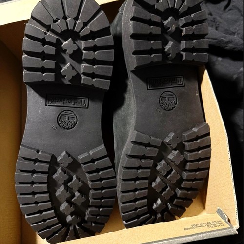 Timberland 6 Inch Premium Boots Black Nubuck Size 11 NWOB - photo 5