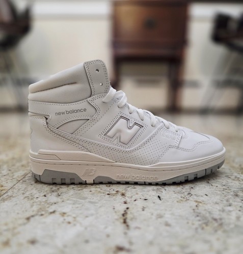 New Balance 650R Lifestyle Sneaker Triple White Men's Size 10