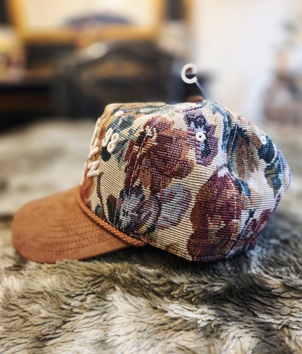 Brooklyn NYC Tapestry Floral Pattern Rope Snapback Hat - photo 2