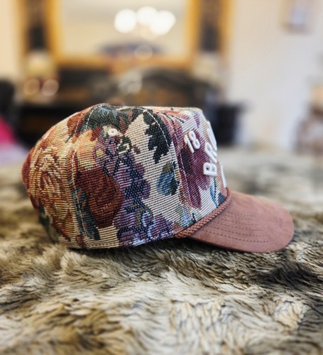 Brooklyn NYC Tapestry Floral Pattern Rope Snapback Hat - photo 3