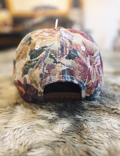 Brooklyn NYC Tapestry Floral Pattern Rope Snapback Hat - photo 4