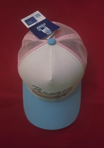 Ford Bronco Retro Rainbow Trucker Hat In Ivory New with Tags - photo 5