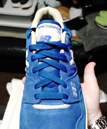New Balance 550 Low Blue Men's Size 11 New + Crease Pro - photo 5