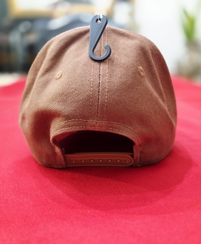 Colorado Ski Club Canvas Rope Brim Snapback Hat Brown New - photo 4
