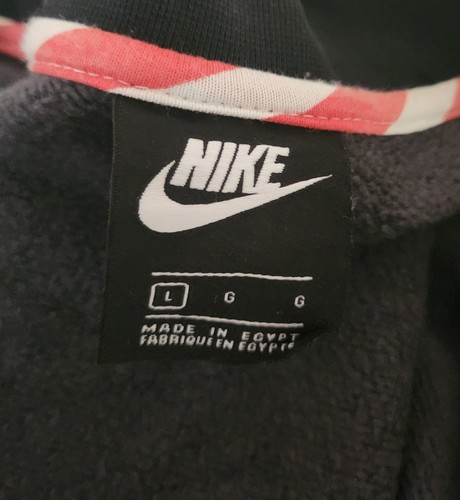 Nike NYC Track Jacket Full Zip Fleece Gray Size XL - photo 4