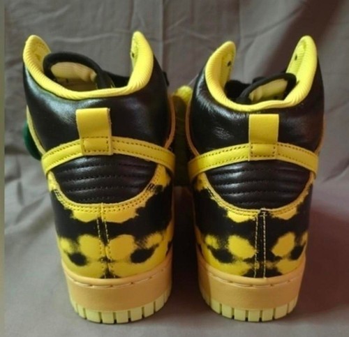Nike Dunk High 1985 'Yellow Acid Wash' Size 10.5 DD9404-001 - photo 3