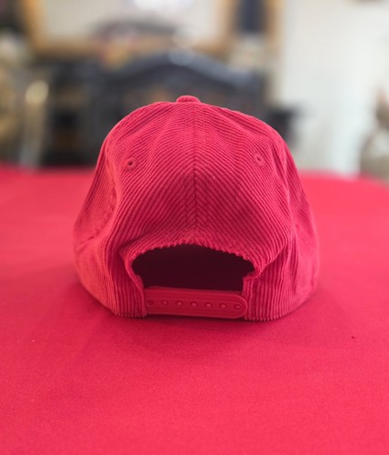 Coca-Cola Vintage Corduroy Snapback Hat Red White Rope NWT - photo 4