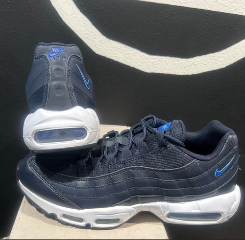 Nike Air Max 95 Men Size 11 Navy/White Sneakers - photo 2