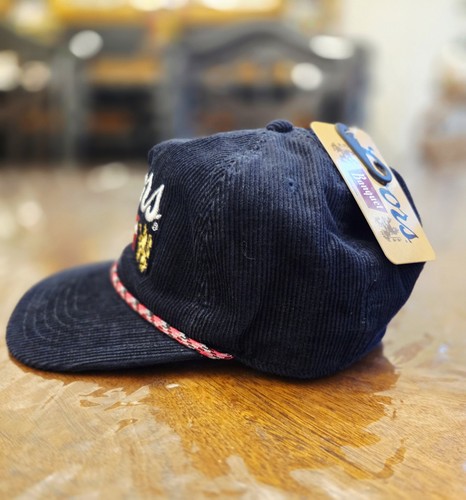 Embroidered Coors Banquet Rope Snapback Corduroy Hat New With Ta - photo 2
