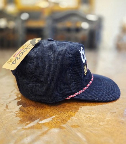 Embroidered Coors Banquet Rope Snapback Corduroy Hat New With Ta - photo 3