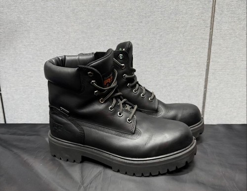 Timberland Pro Boots Mens Size 10.5 M Steel Toe Work Black - photo 2