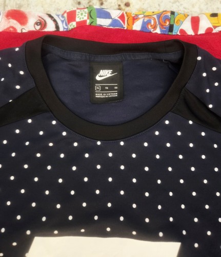 The Nike Tee Long Sleeve T-Shirt Mens Size XL Black Nike Swoosh - photo 2