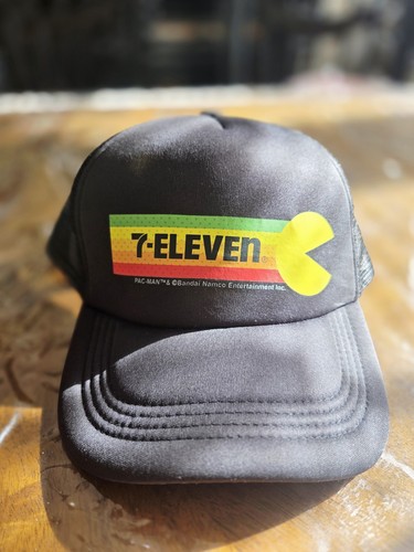 Limited Edition 7-11 Pac Man Snapback Hat NWT