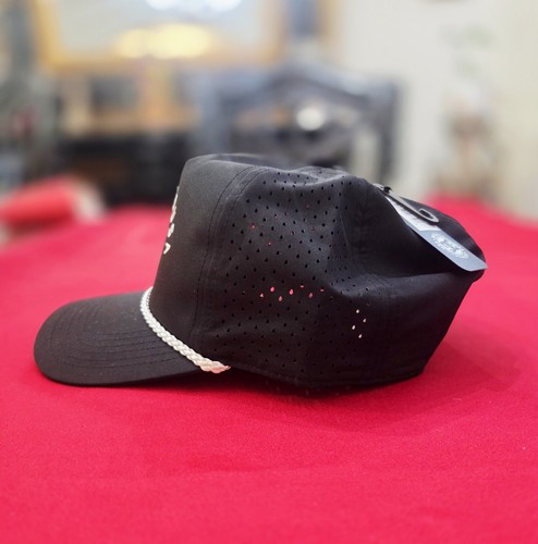 DC Shoes All Star 1994 Snapback Perforated Rope Black Cap - photo 2
