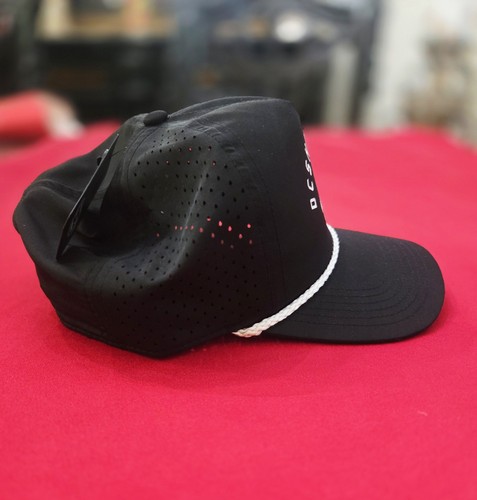 DC Shoes All Star 1994 Snapback Perforated Rope Black Cap - photo 3