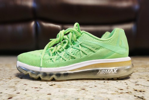Nike Air Max GS Voltage Green/White Size 4.5 Women's Used