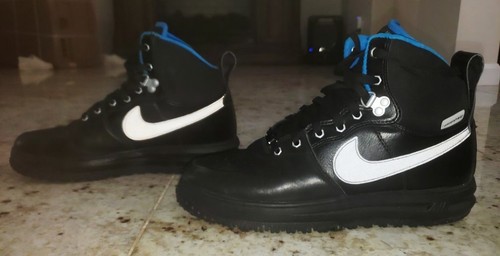 Nike Lunar Force 1 Duck Sneaker Boots Size 9 Men's Black - photo 2