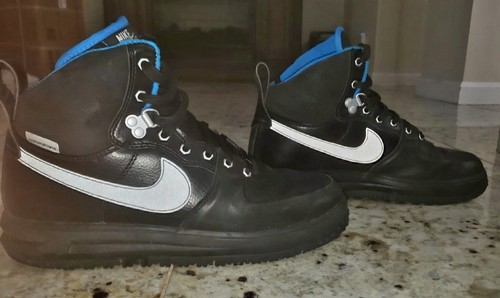 Nike Lunar Force 1 Duck Sneaker Boots Size 9 Men's Black - photo 3