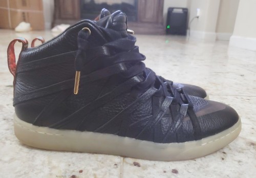 Nike KD 7 NSW Lifestyle QS Blk Leather Sneakers Size 8.5 - photo 3